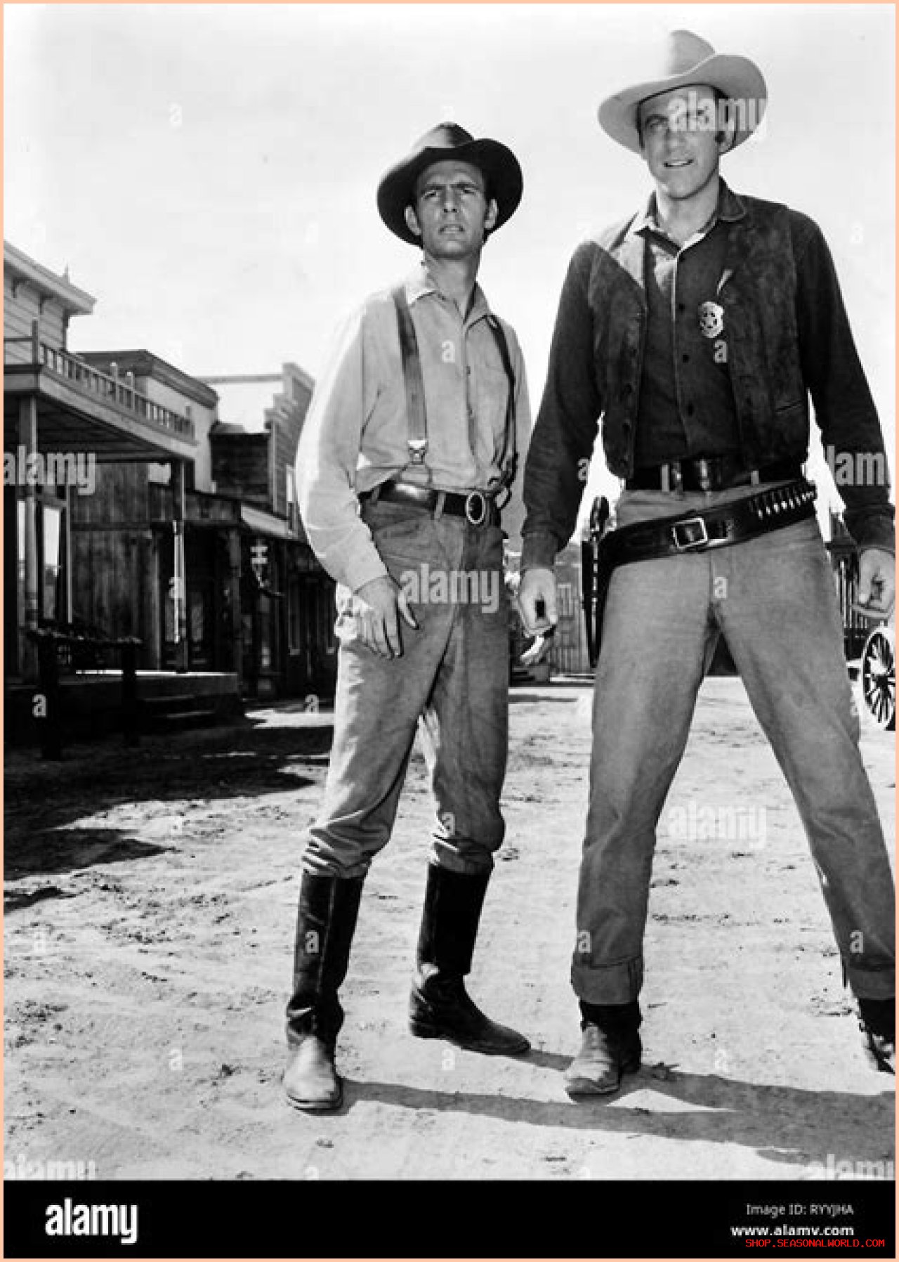 Did James Arness and Dennis Weaver get along?